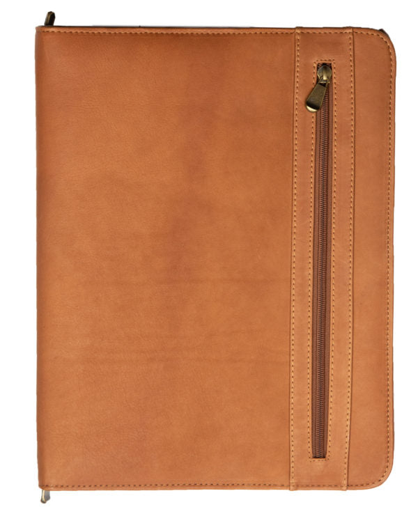 SARGE LEATHER EXITOSO ZIPPERED PORTFOLIO