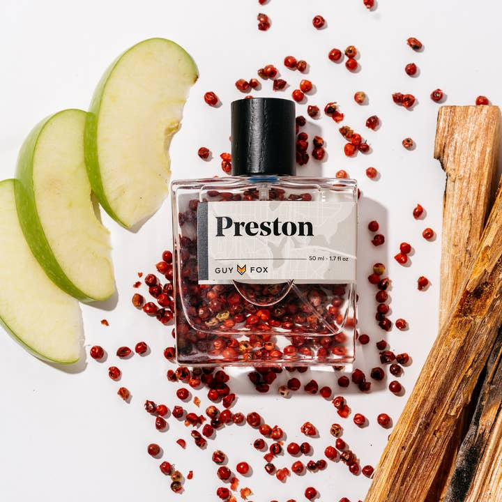 Guy Fox Preston - Men's Cologne - Crisp Apple, Pink Pepper, Tonka