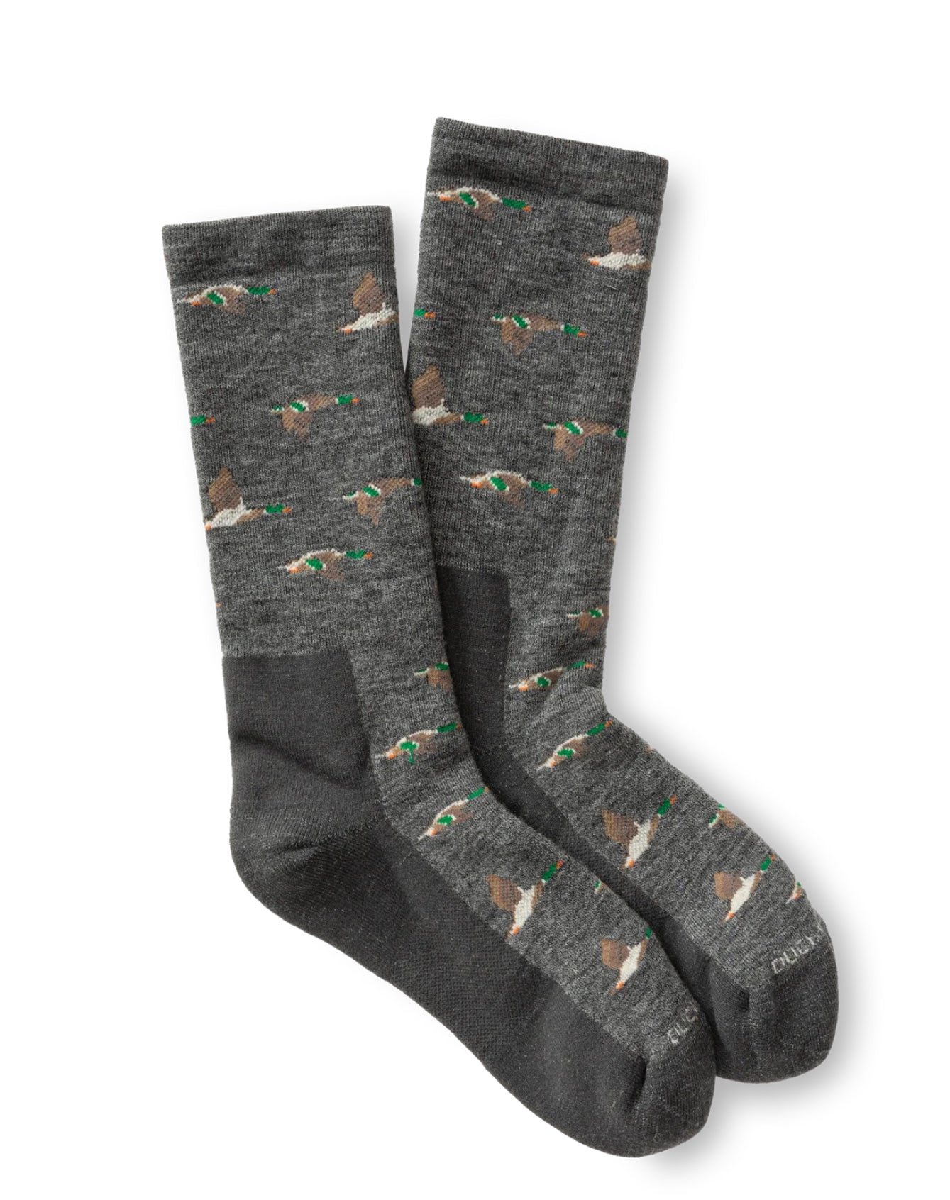 DUCK HEAD HEATHER GREY SOCKS