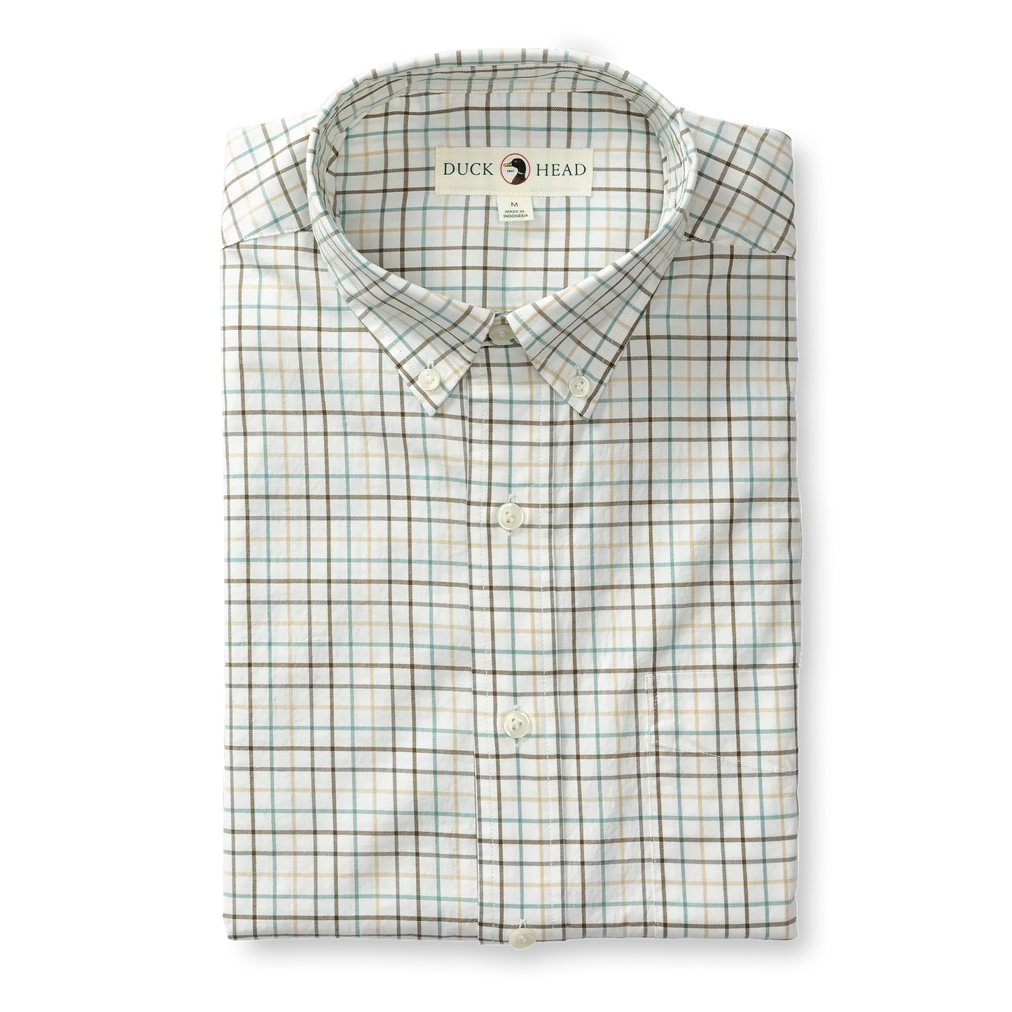 Duck Head Cotton Twill Sport Shirt Joyner Plaid
