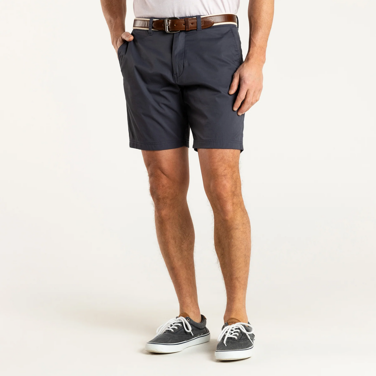 Duck Head Harbor Performance Short Naval Grey