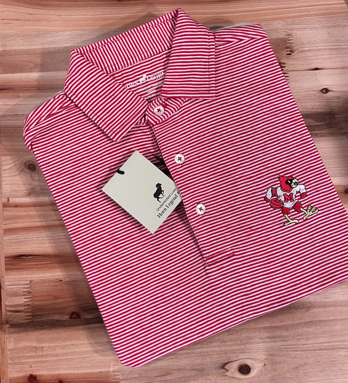 Horn Legend Mayfield Striped Polo