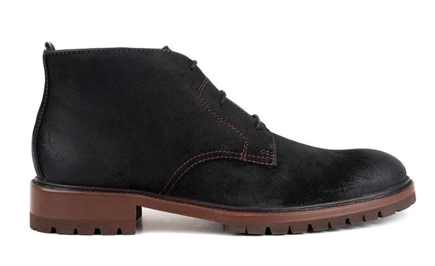 Milwaukee Boot Co. Whitnall Lug Sole Chukka Black