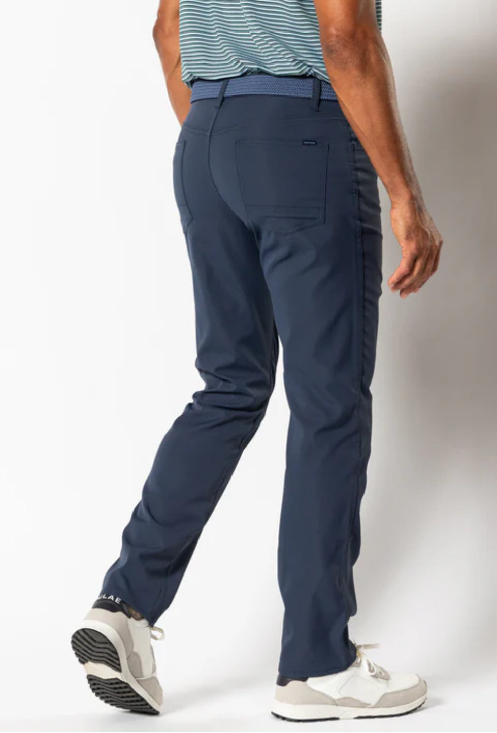 Duckhead Long Drive Performance Five-Pocket Navy