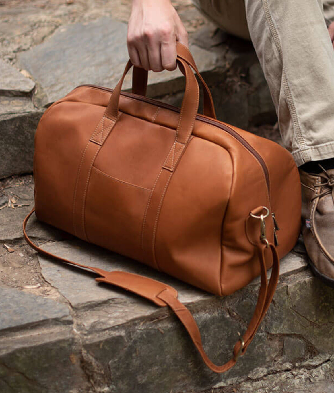 Sarge Camino – Small Leather Duffle Bag