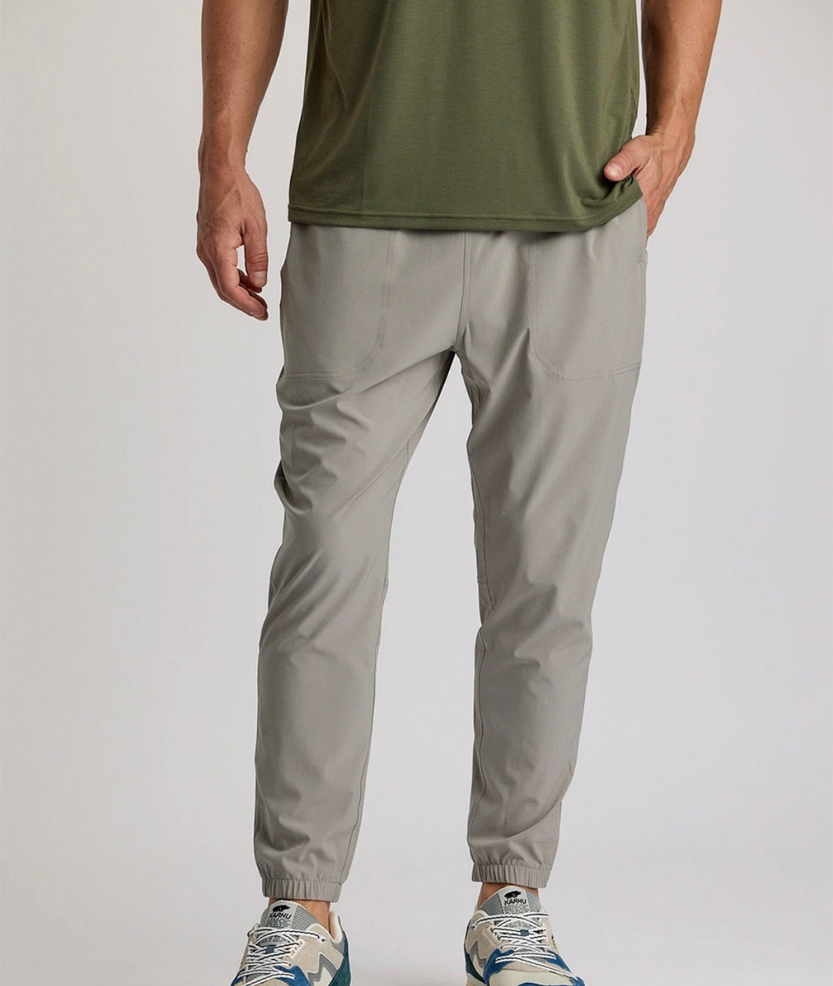 Free Fly Active Breeze Jogger Cement