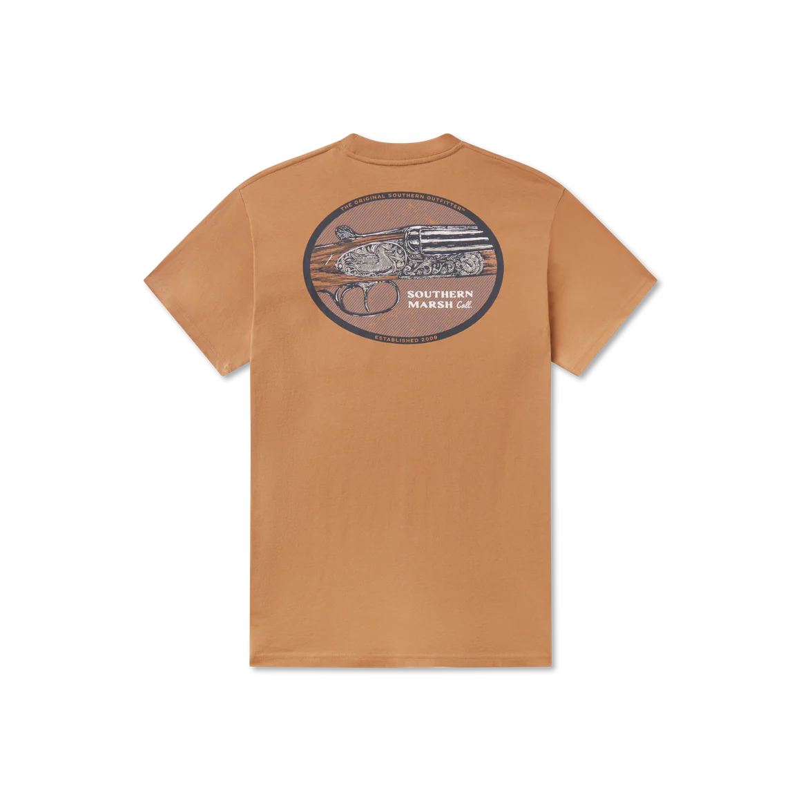 Southern Marsh Heritage Engraved Tee Camel