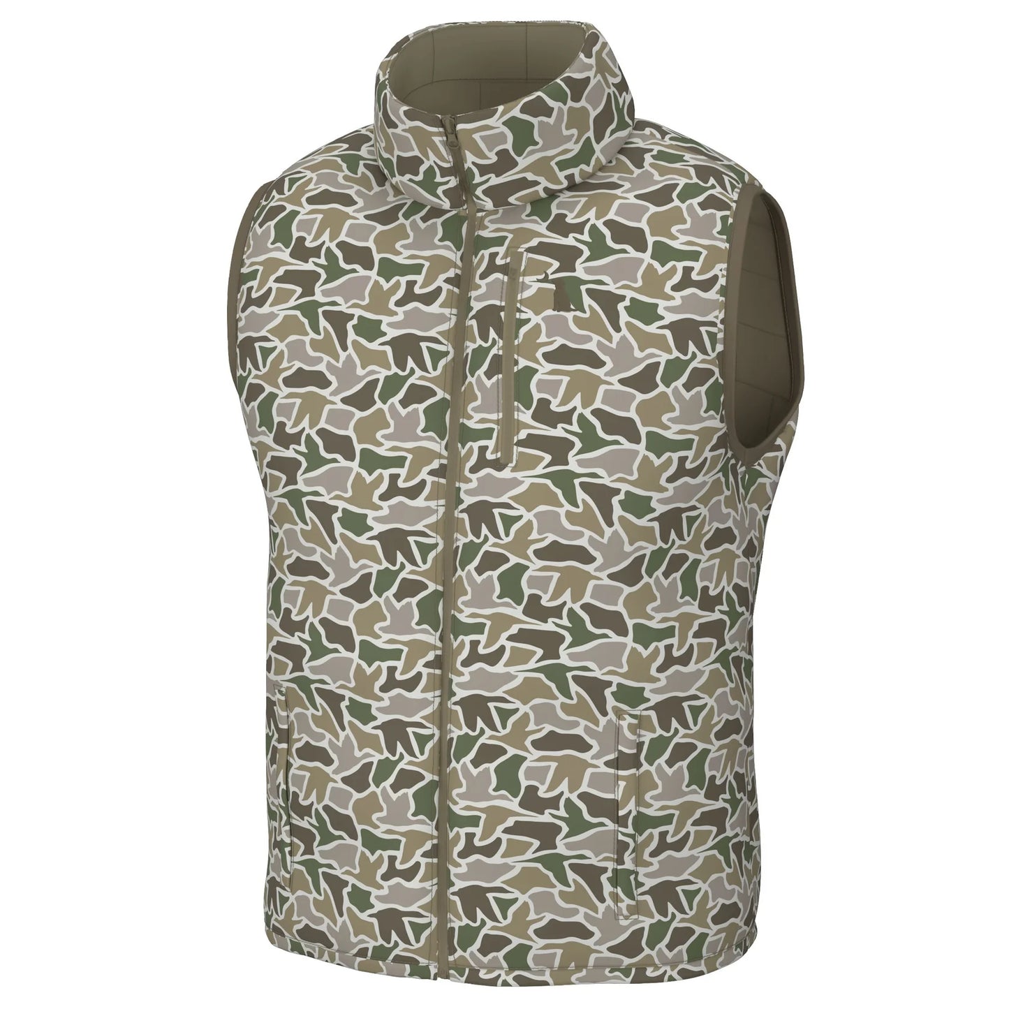 Local Boy Duck Camo Down Vest