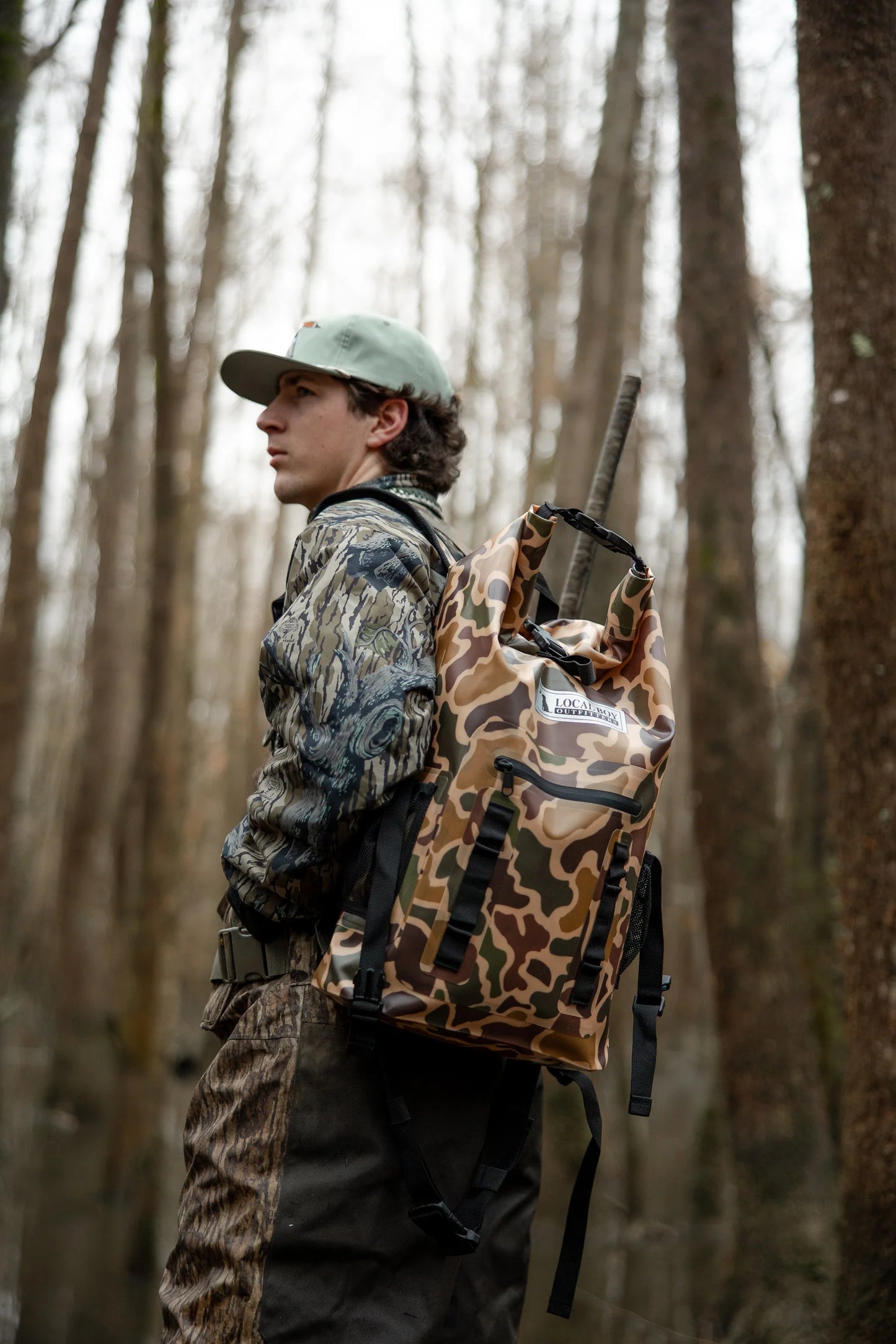 Local Boy Dry Bag Old School Camo