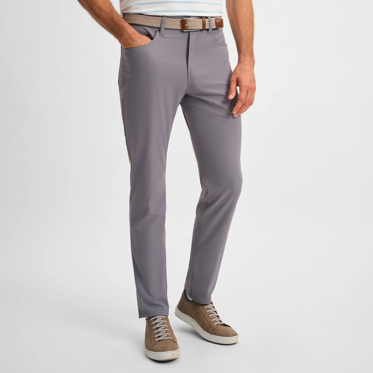 Genteal Charcoal Clubhouse Stretch Five-Pocket Pant