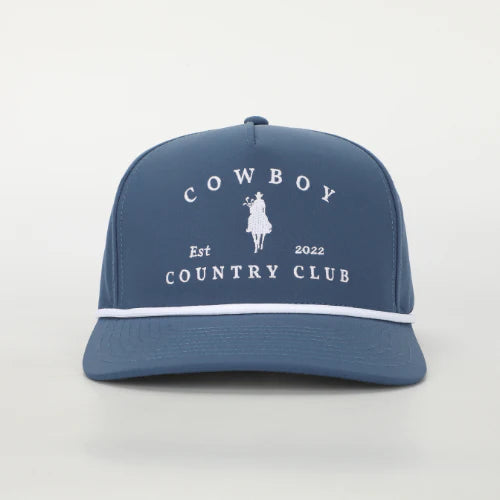 Cowboy Country HORSE ROPED HAT NAVY