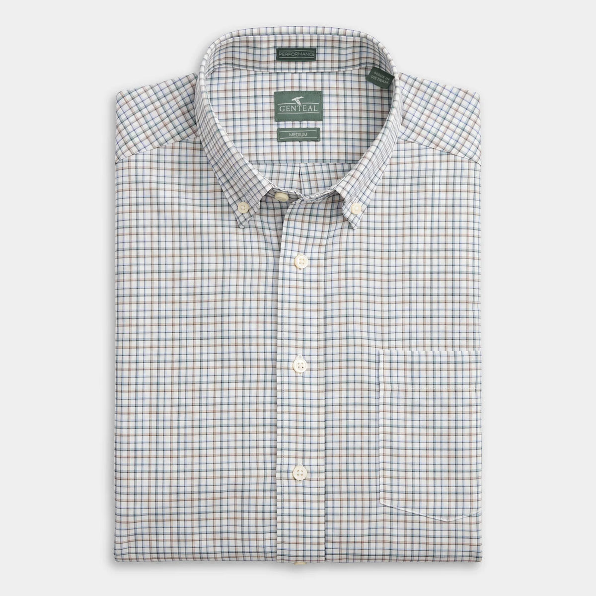 GENTEAL CONNERS PERFORMANCE BUTTON SHIRT