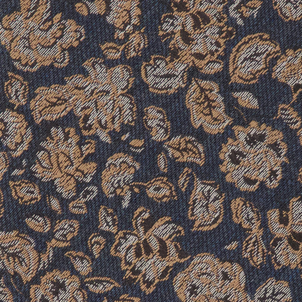 The Tie Bar Capri Floral Light Blue Tie