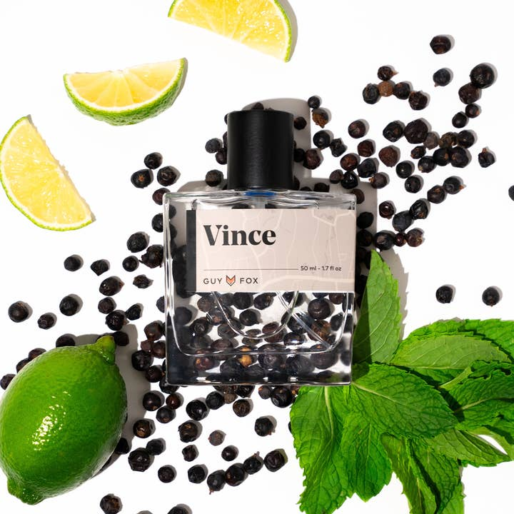 Guy Fox Vince - Men's Cologne - Crushed Lime, Mint Gin, Sunset Musk