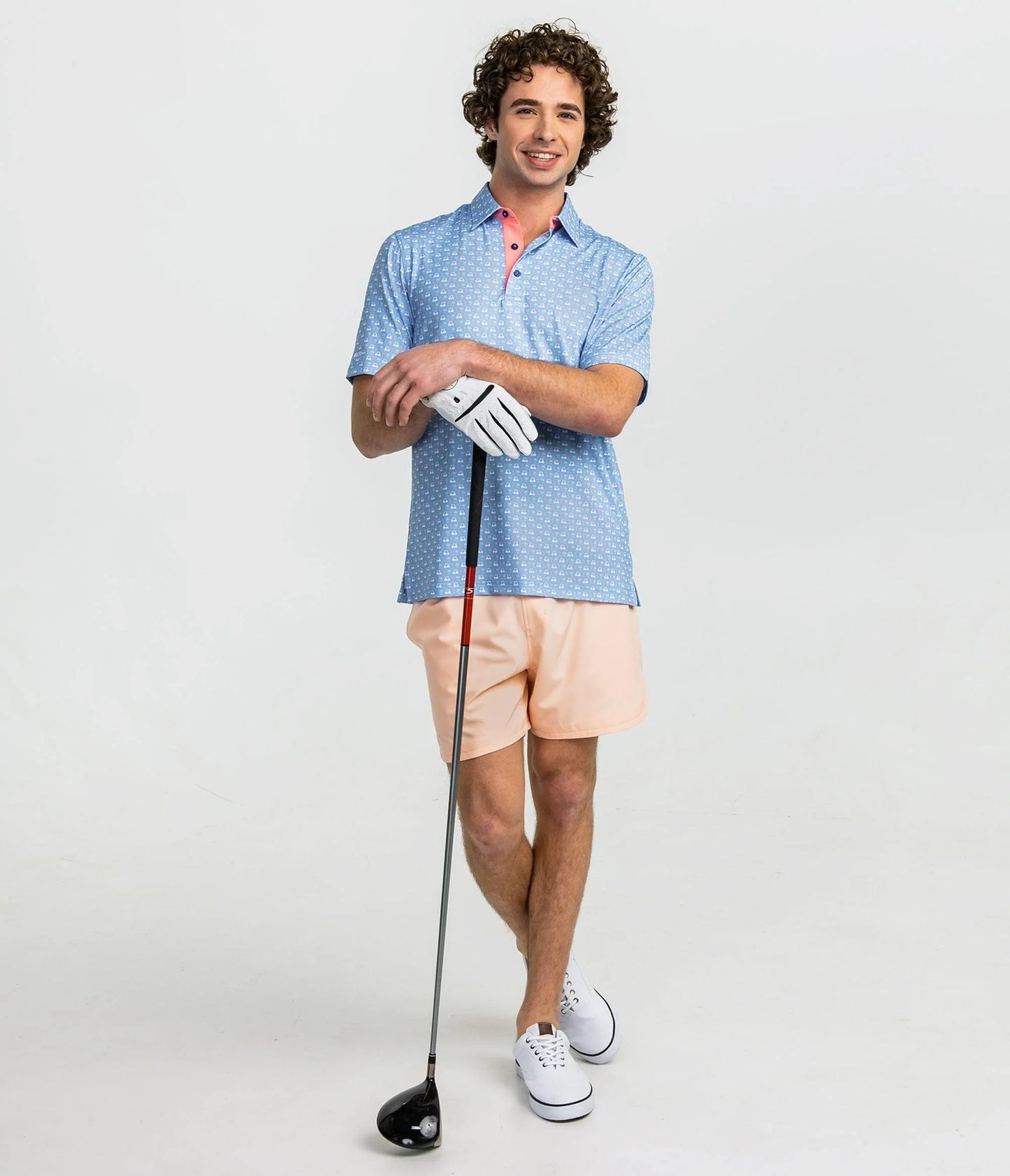 Southern Shirt Par Fore Printed Polo Hole InOne