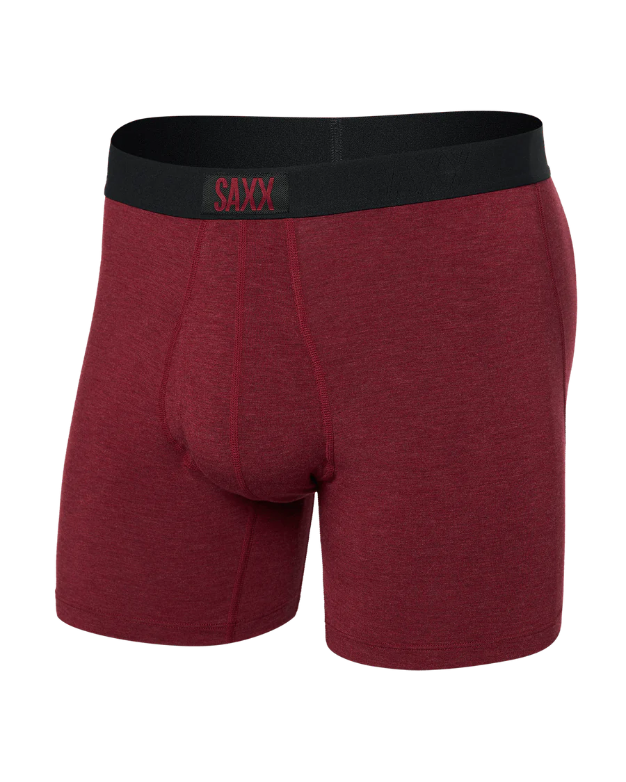 SAXX ULTRA SUPER SOFT TIBETAN RED HEATHER