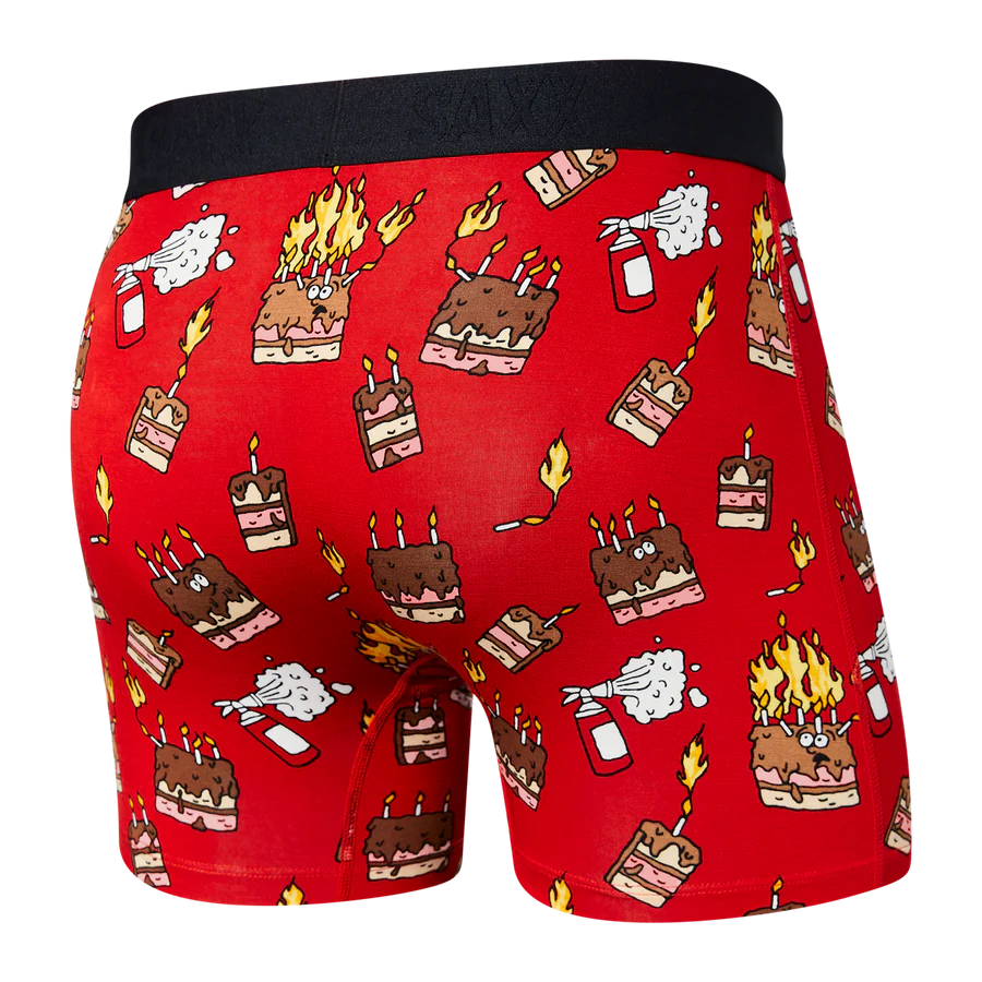 SAXX Vibe Super Soft Fired Up-Red