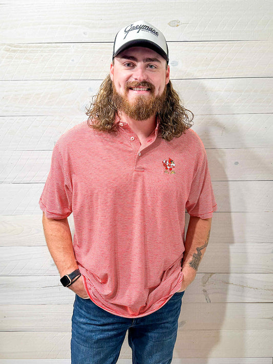Horn Legend Mayfield Striped Polo