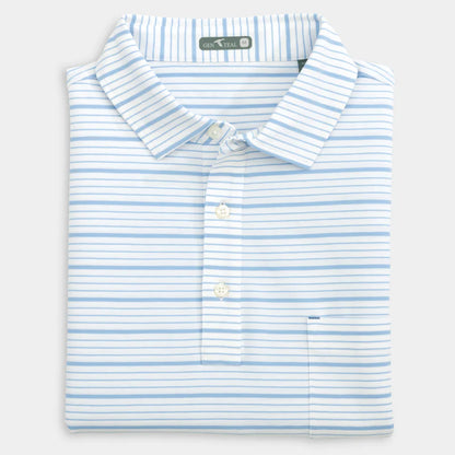 Gen Teal Kelley Cotton Blend Polo