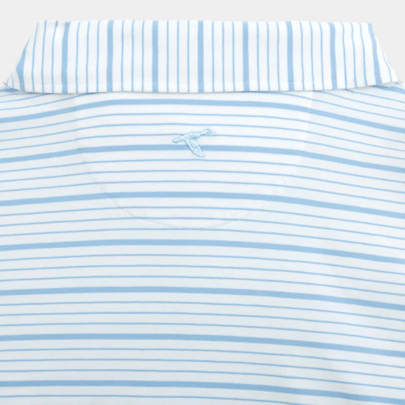 Gen Teal Kelley Cotton Blend Polo