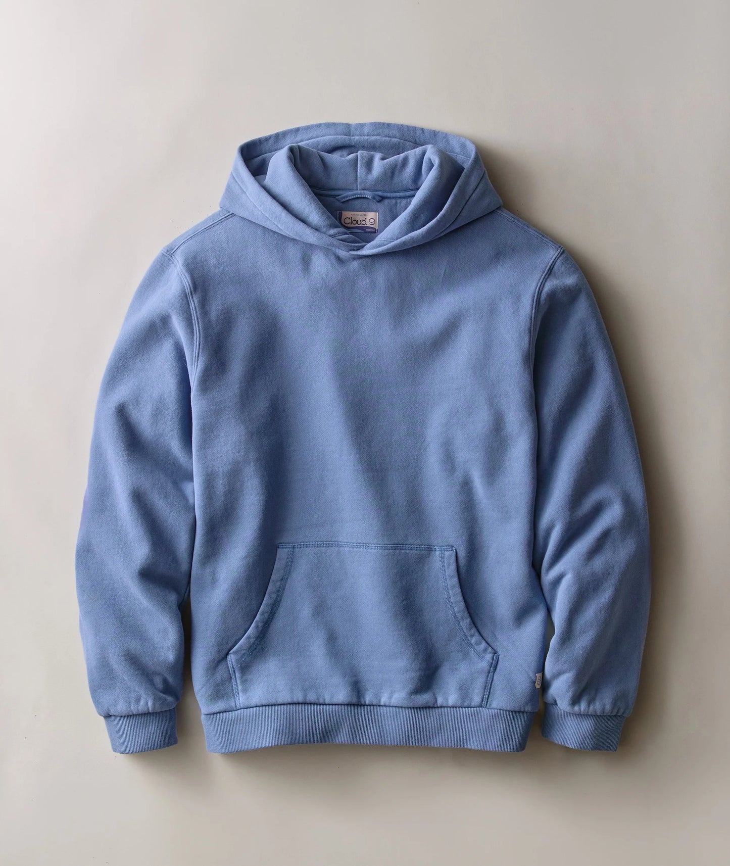 MARINE LAYER RELAXED CLOUD 9 FLEECE HOODIE COPEN BLUE