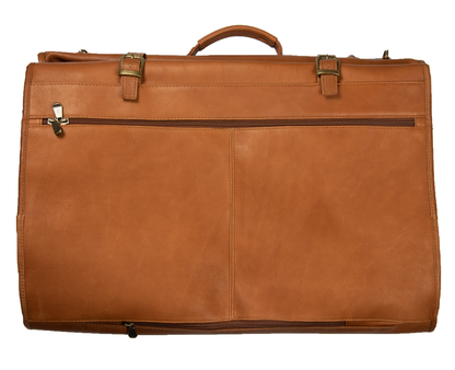 SARGE LEATHER ANDES TRI-FOLD GARMENT BAG