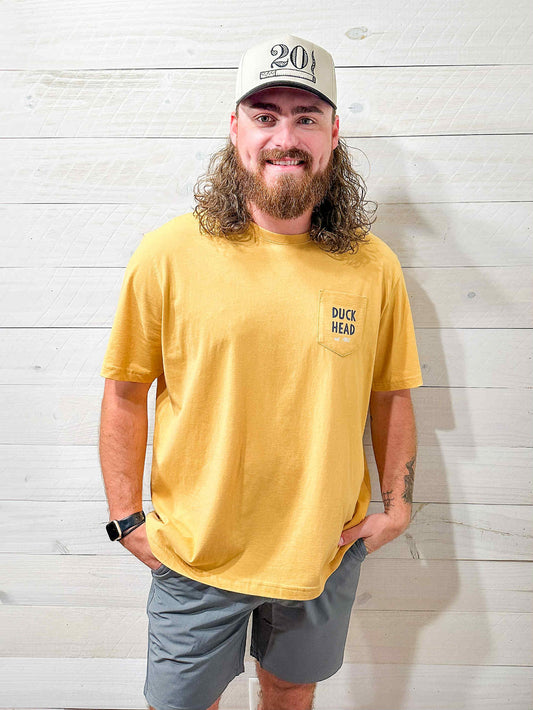 Duck Head T-shirt Social Sportsman Oak Buff