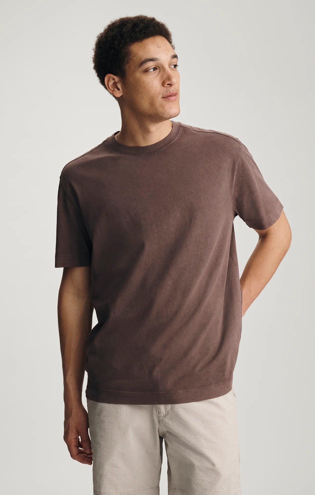 Mavi Back Seam Crew Neck T-Shirt