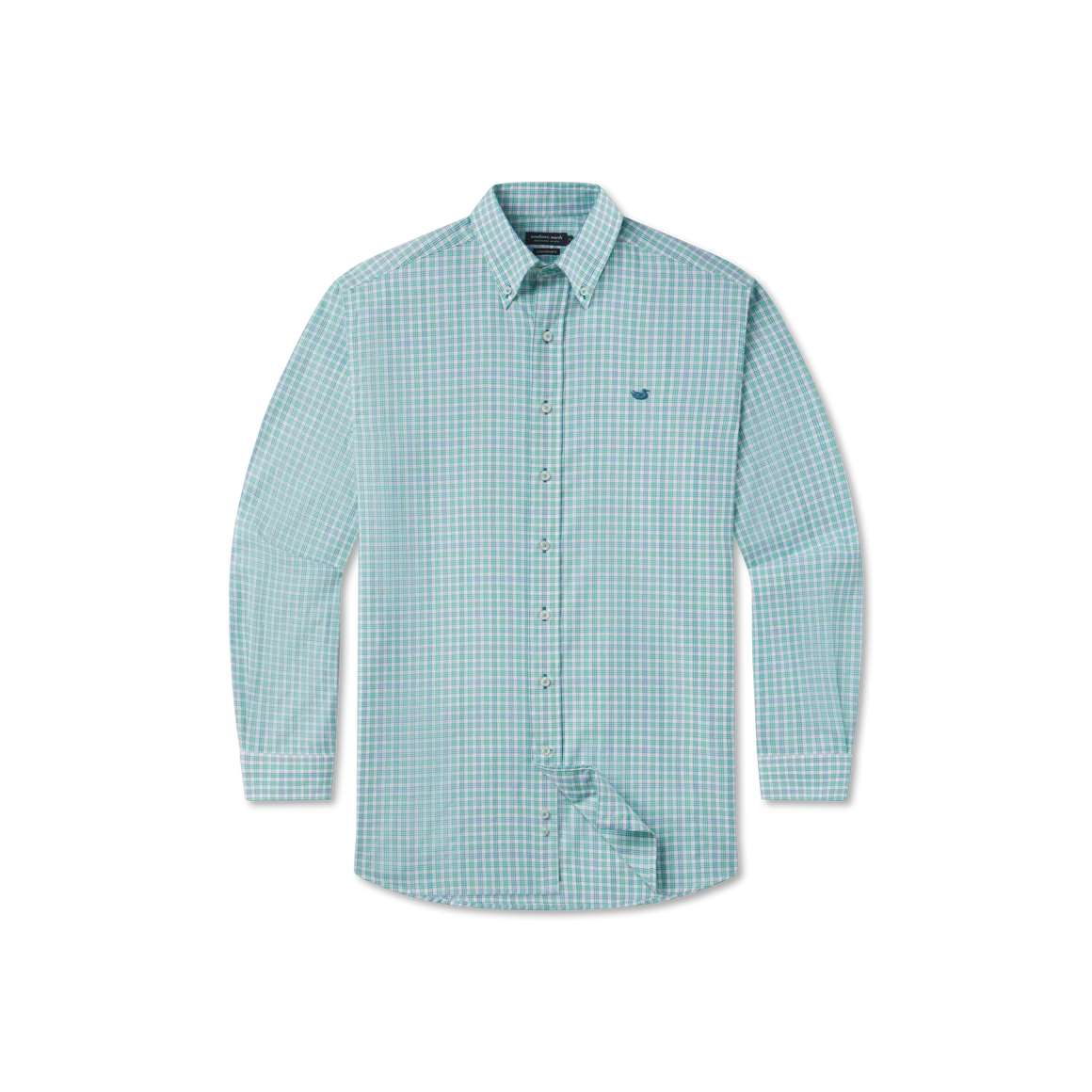 Southern Marsh Odessa Performance Shirt Green & Teal