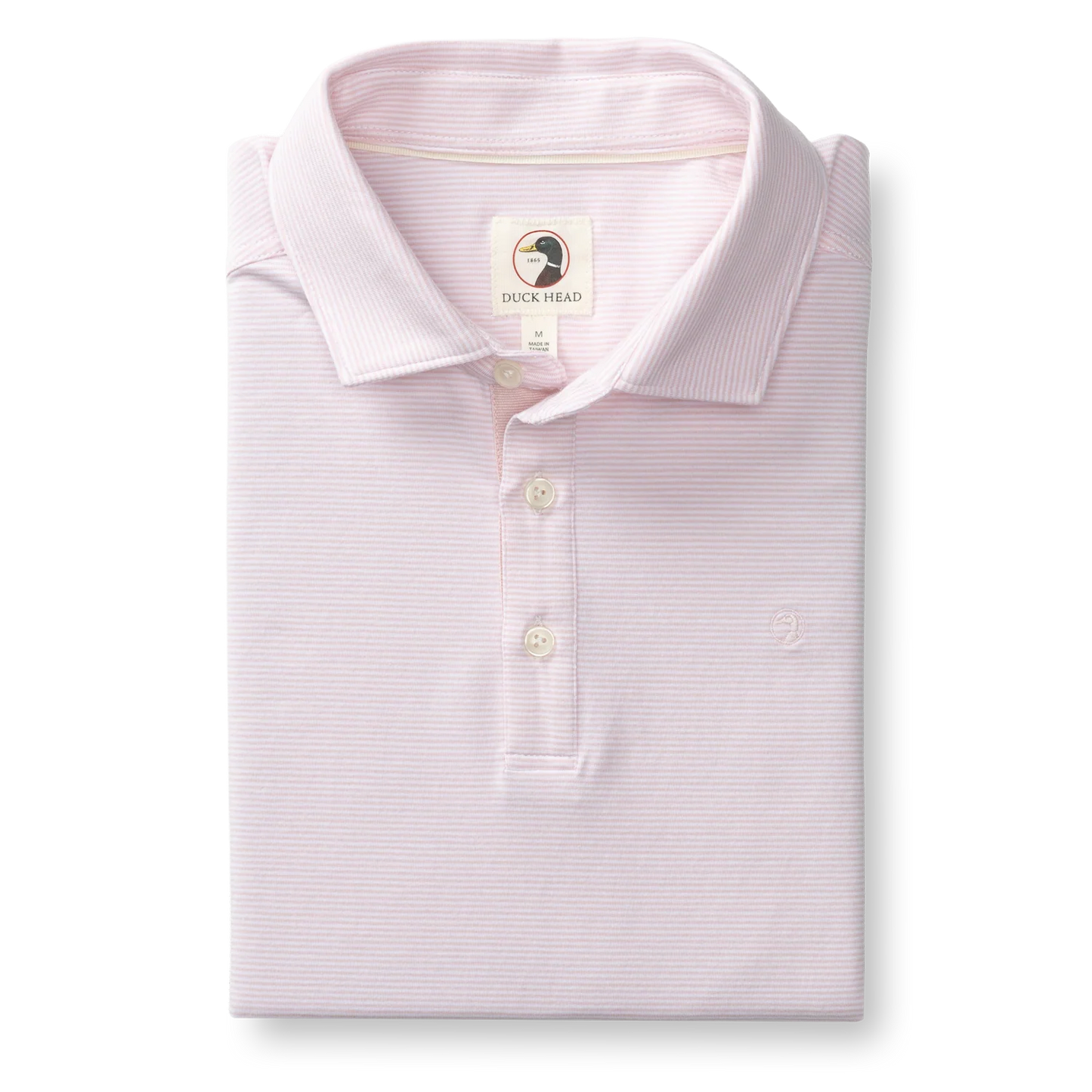 DUCK HEAD HANOVER PIMA COTTON JERSEY STRIPE POLO