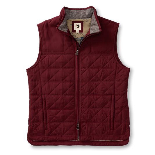 Fremont Performance Quilted Vest - Tawny Port