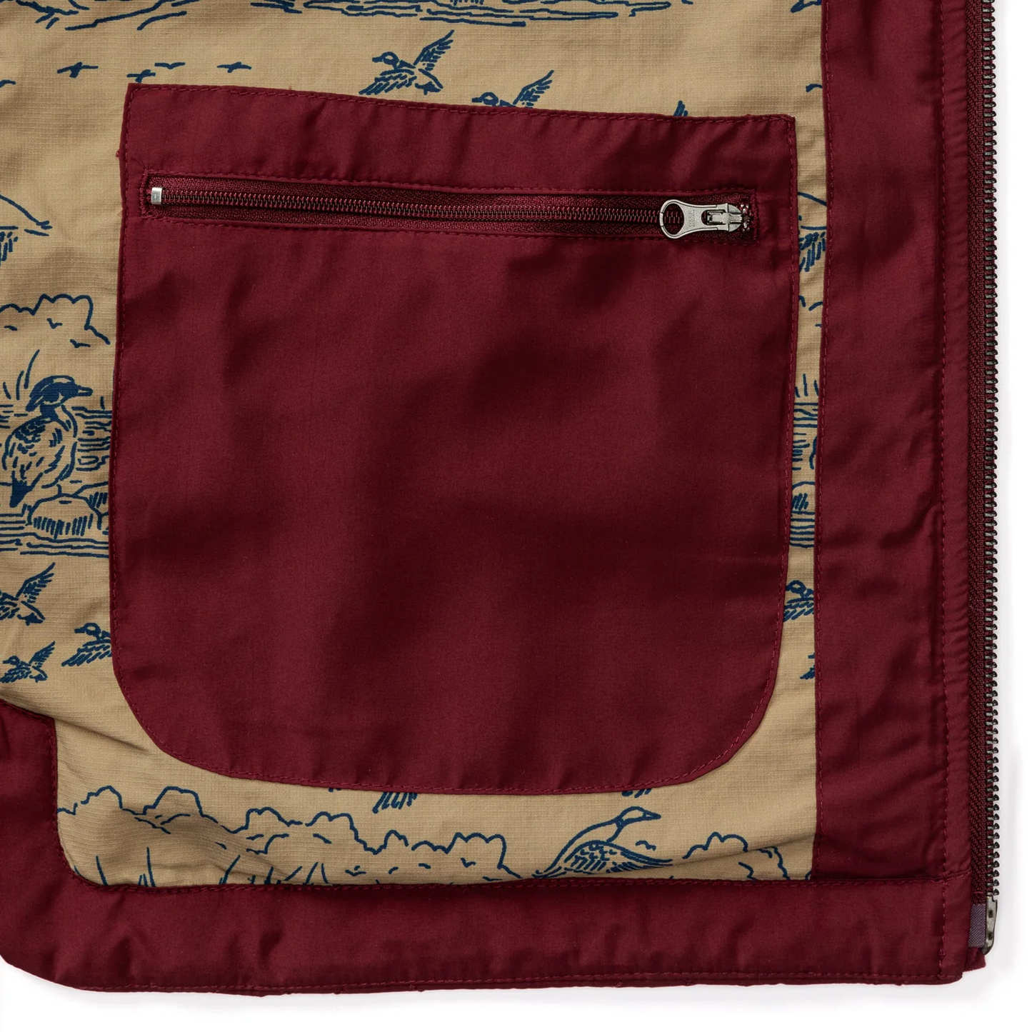 Fremont Performance Quilted Vest - Tawny Port