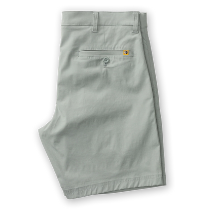 Duck Head 8" Harbor Performance Short Quarry Grey