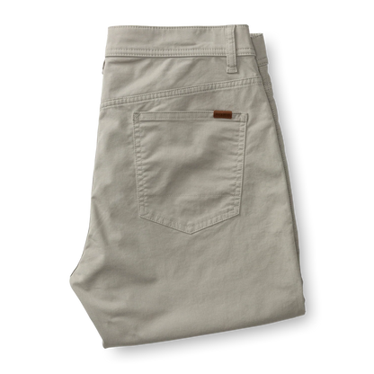 DUCK HEAD SHORELINE FIVE-POCKET PANT DOVE GREY