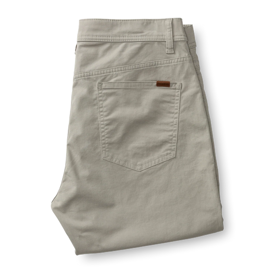 DUCK HEAD SHORELINE FIVE-POCKET PANT DOVE GREY