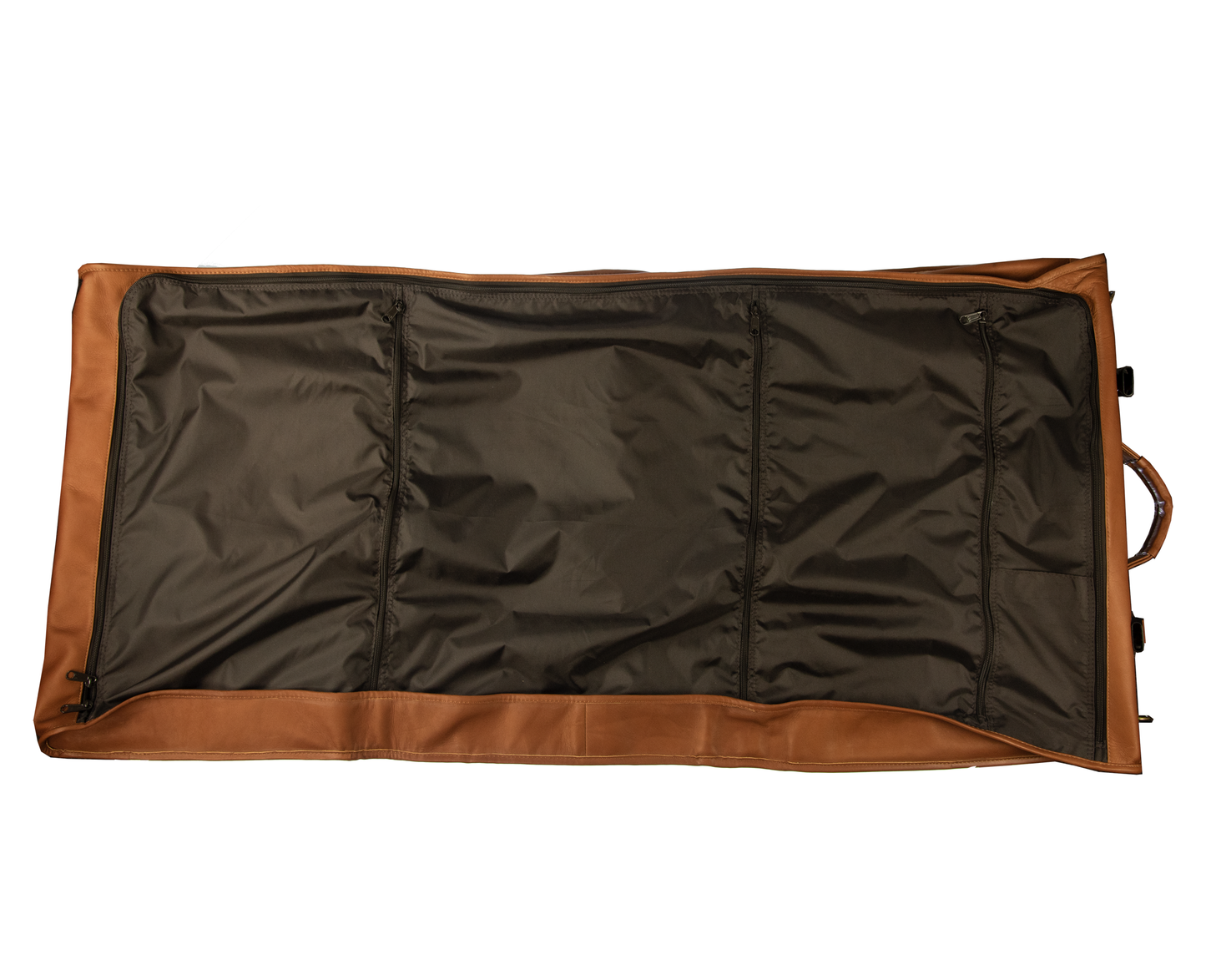 SARGE LEATHER ANDES TRI-FOLD GARMENT BAG