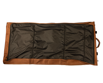 SARGE LEATHER ANDES TRI-FOLD GARMENT BAG