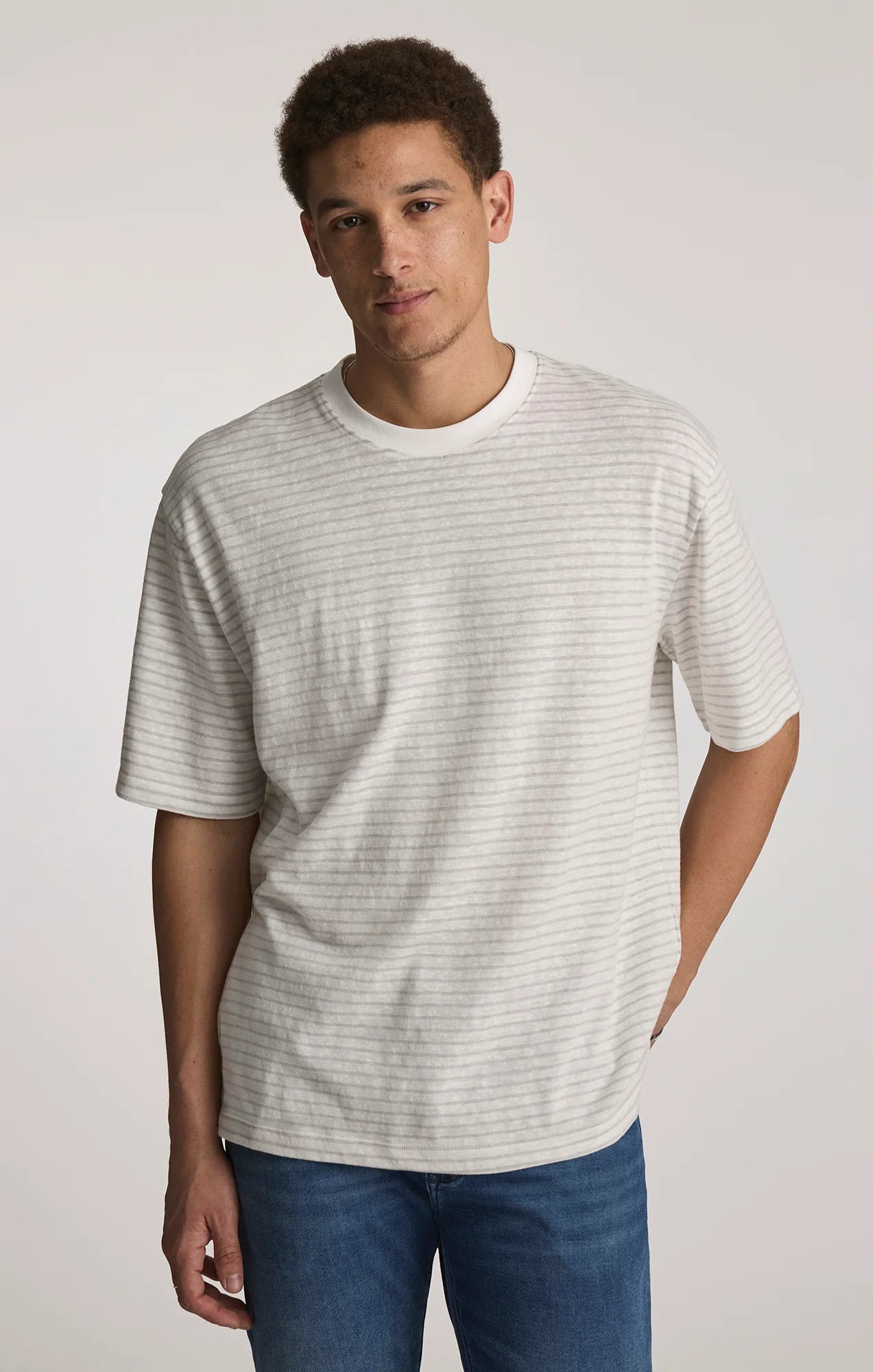 Mavi Striped Crew Neck T-Shirt