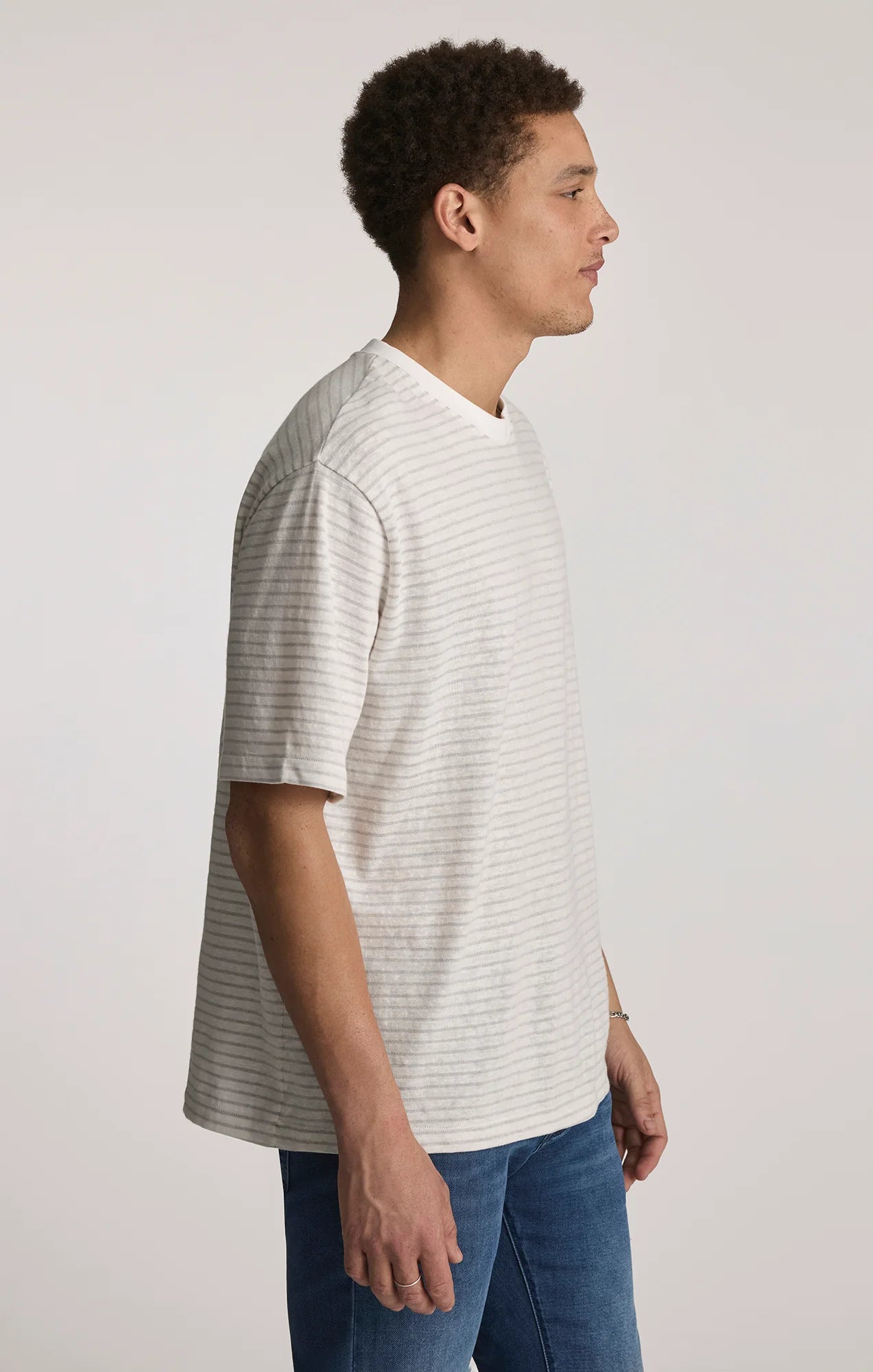 Mavi Striped Crew Neck T-Shirt