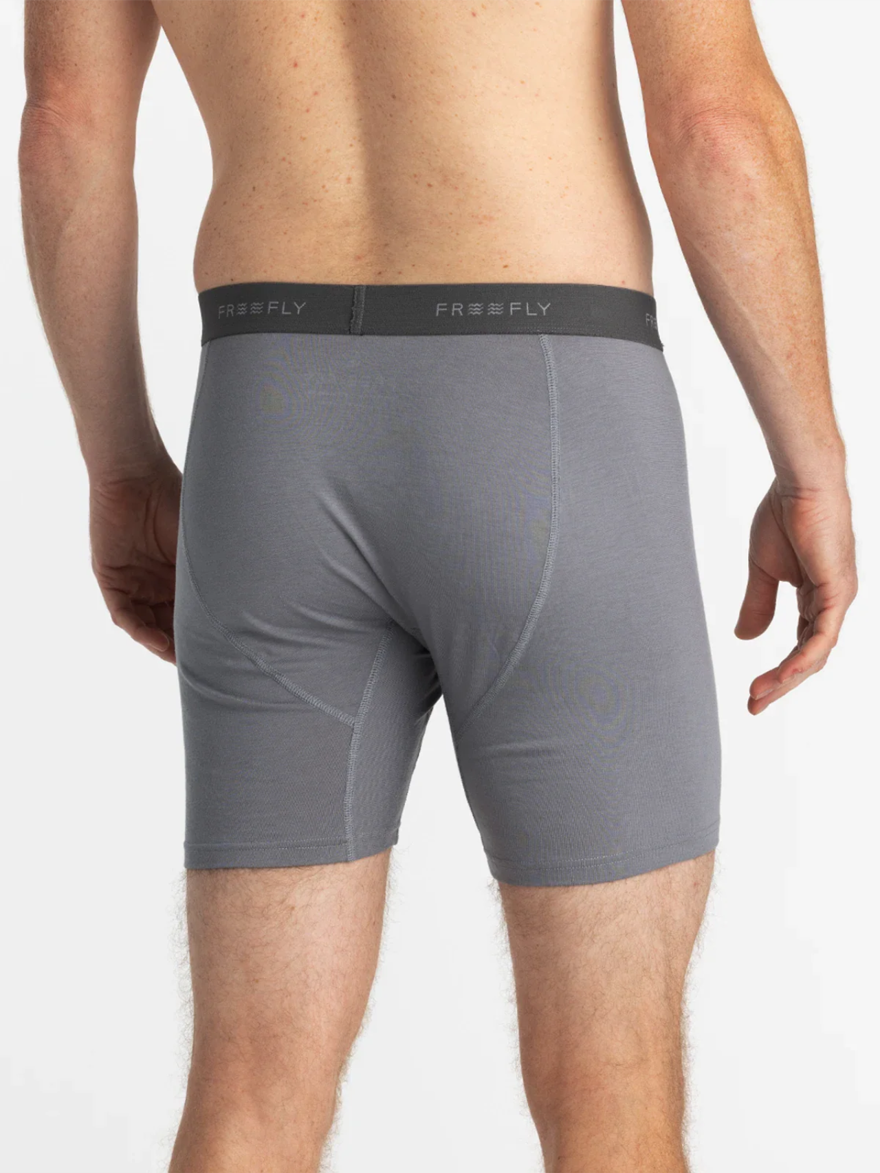 Free Fly Bamboo Motion Boxer Brief Slate