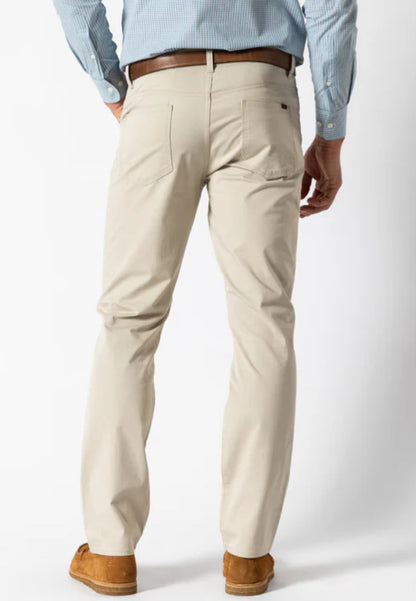 Duck Head Classic Fit Pinpoint Canvas Five-Pocket Pants Stone