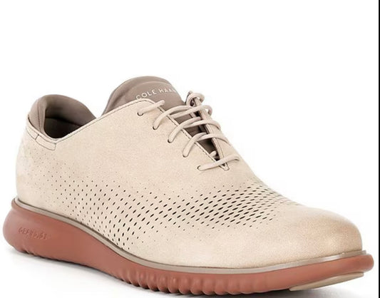 Cole Haan 2 Zerogrand LSR Wing Lt Sesame Nubuck