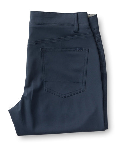 Duck Head Long Drive Performance Five-Pocket Navy