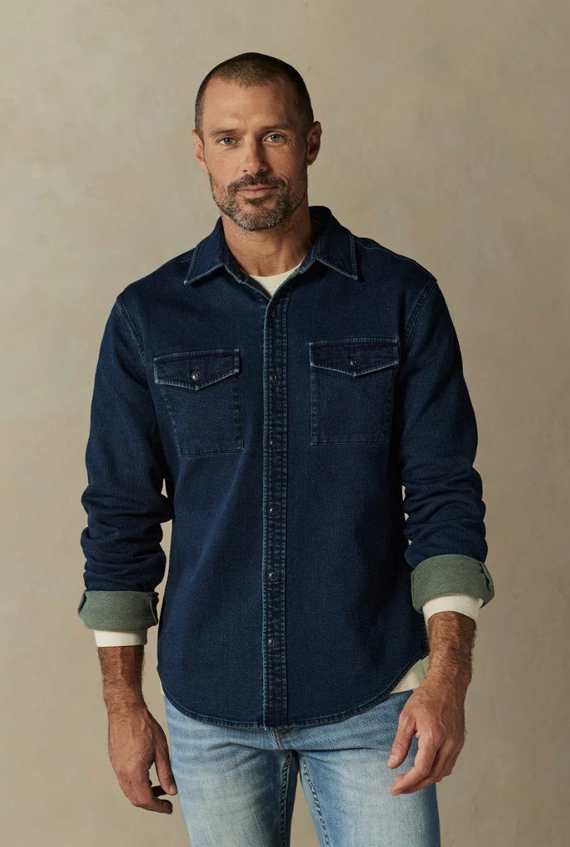 The Normal Brand Denim Button Up