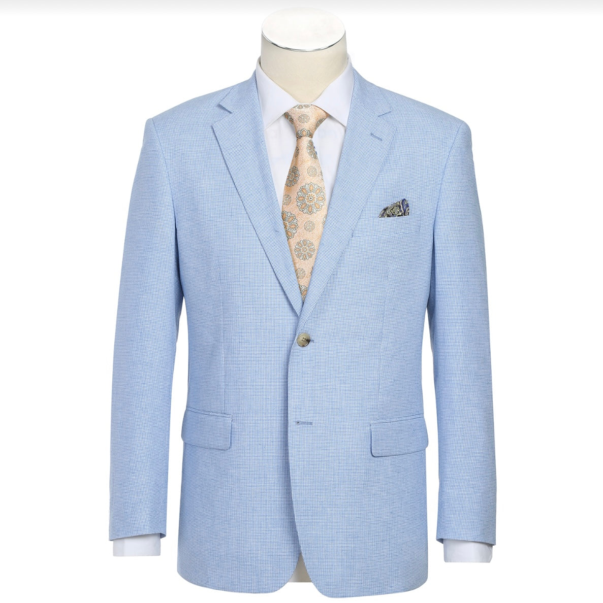 ALESSANDRO VITELLO CLASSIC FIT SPORTS JACKET LIGHT BLUE