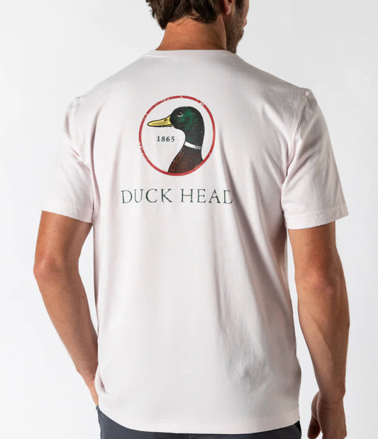 Duck Head Logo T-shirt Pastel Pink