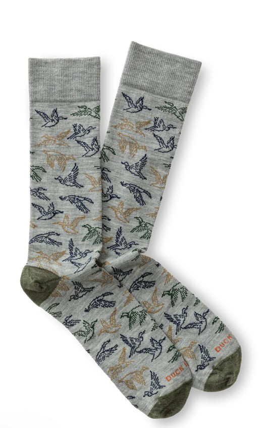 Duck Head light Heather grey socks