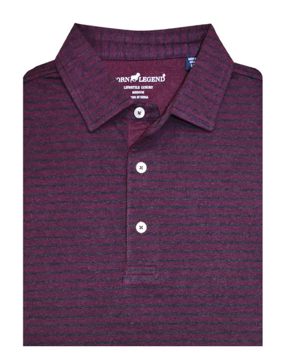 Horn Legend Lifestyle Luxury Polo Cabernet/Charcoal