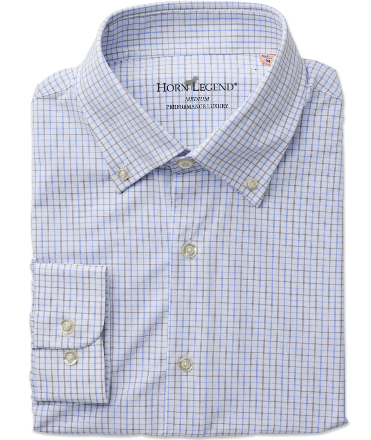 Horn Legend Performance Luxury Shirt White/Navy