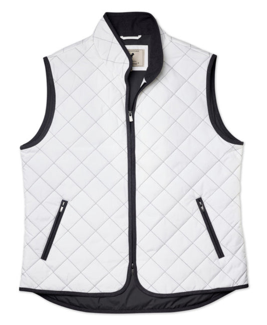 Horn Legend Pipeline Quilted Vest - White
